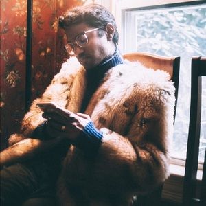 Faux fur coat- vintage